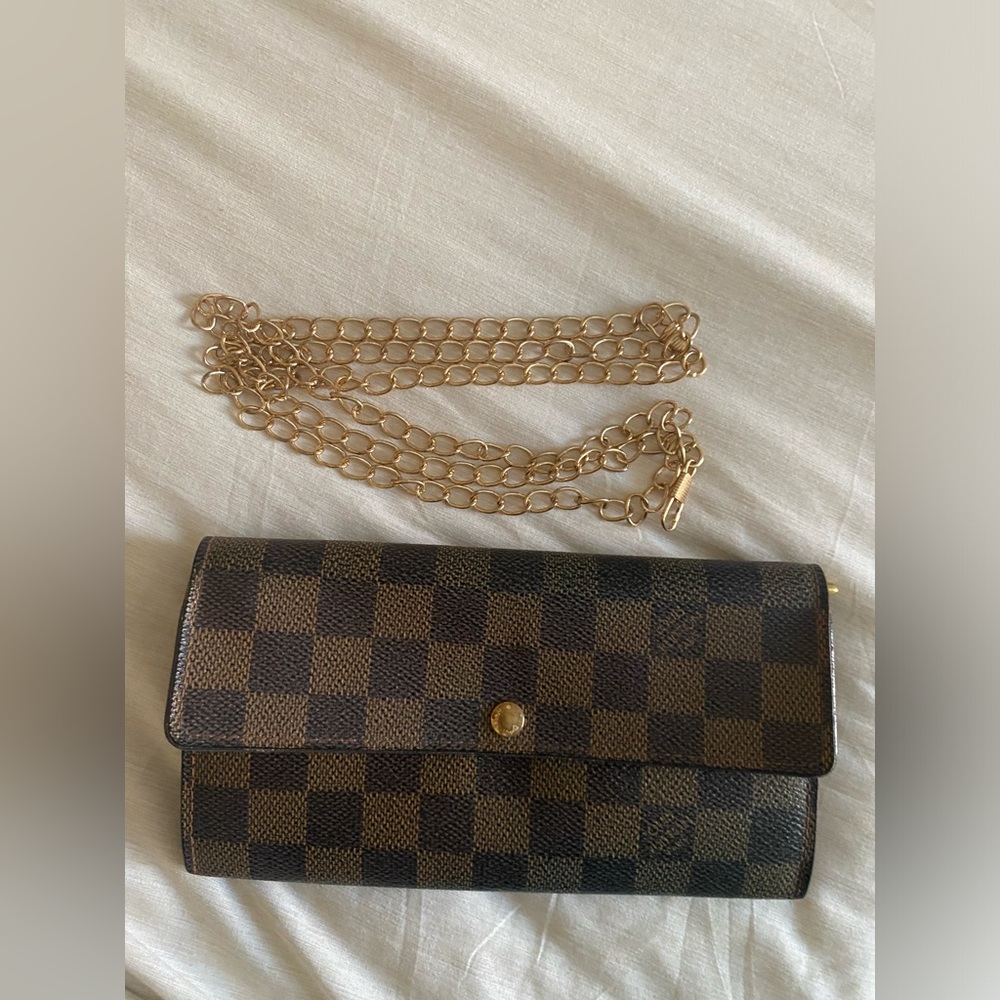 Louis Vuitton Damier Ebene Long Wallet